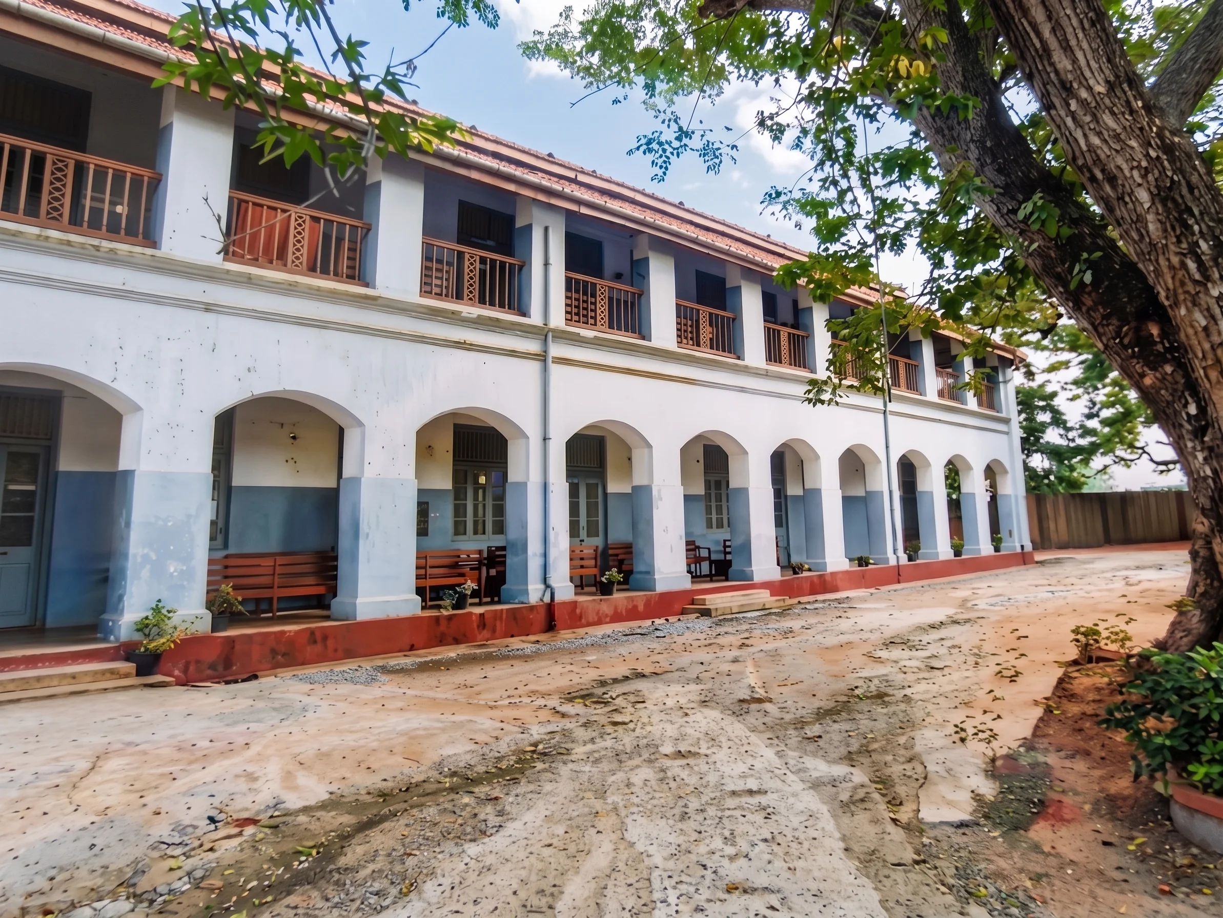 Old Matara High Court in the Dutch Fort