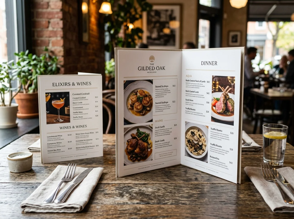 Menu Cards