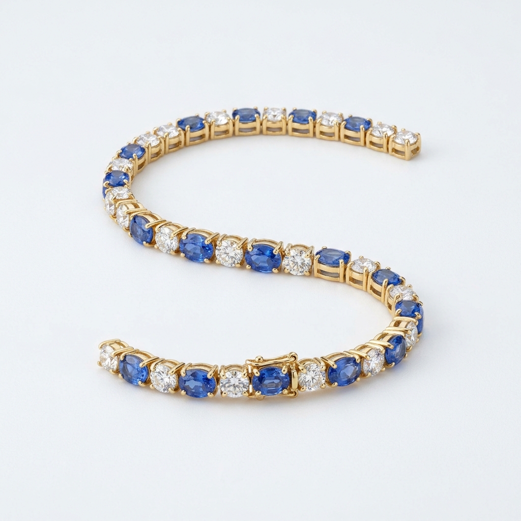 Cuff Tennis Bracelet