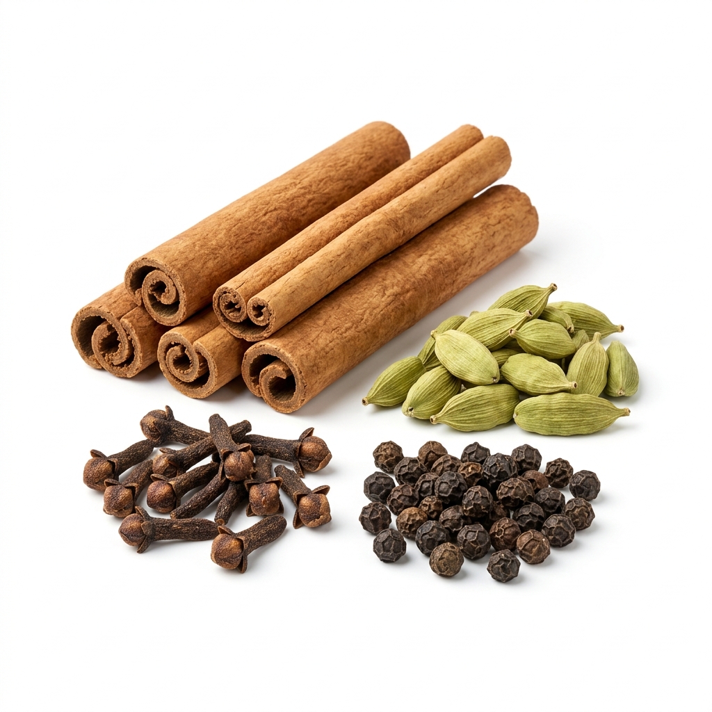 Pure Organic Ceylon Alba Cinnamon Quills, Black Pepper & Cardamom - 80kg Spice Lot